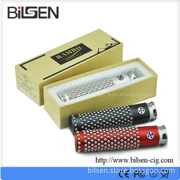 china manufacturer red,black silver red new rambo ecigator